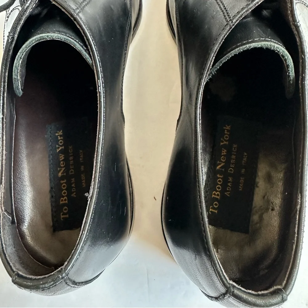 To Boot New York Men’s Black Apron Oxford 9